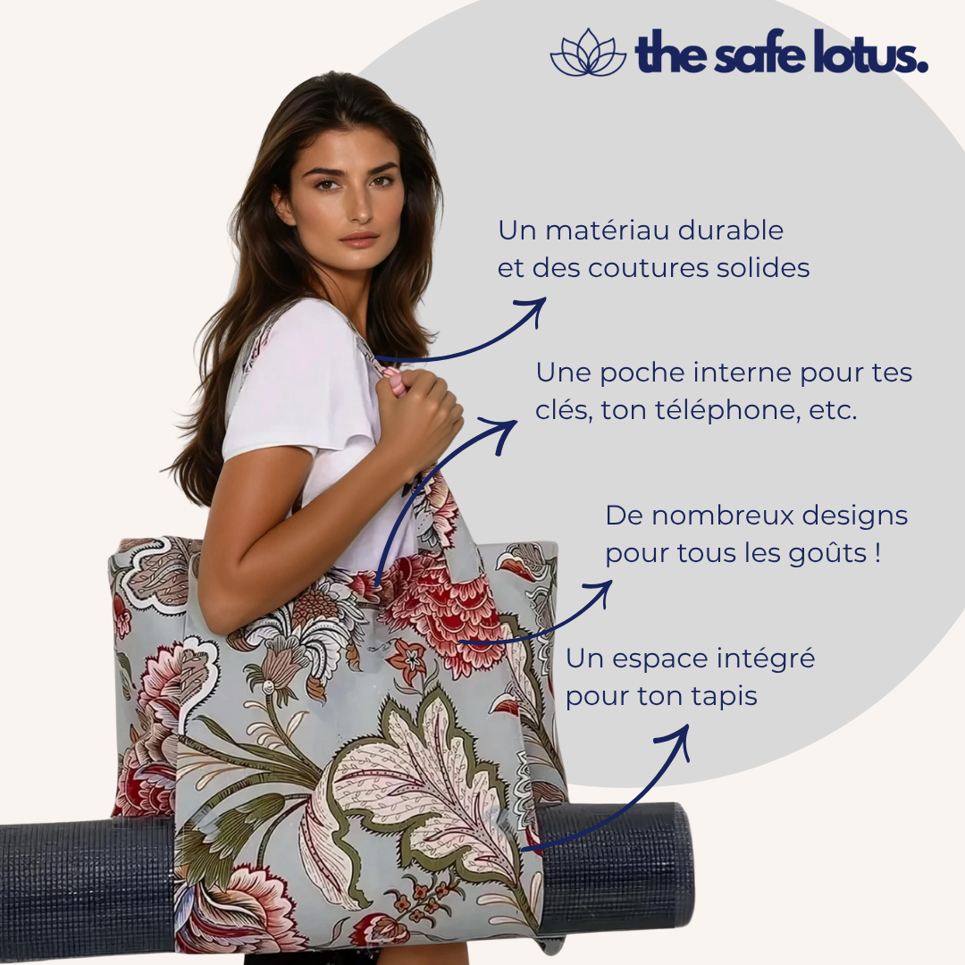 Sac Safe Lotus avec anse intégrée pour tapis