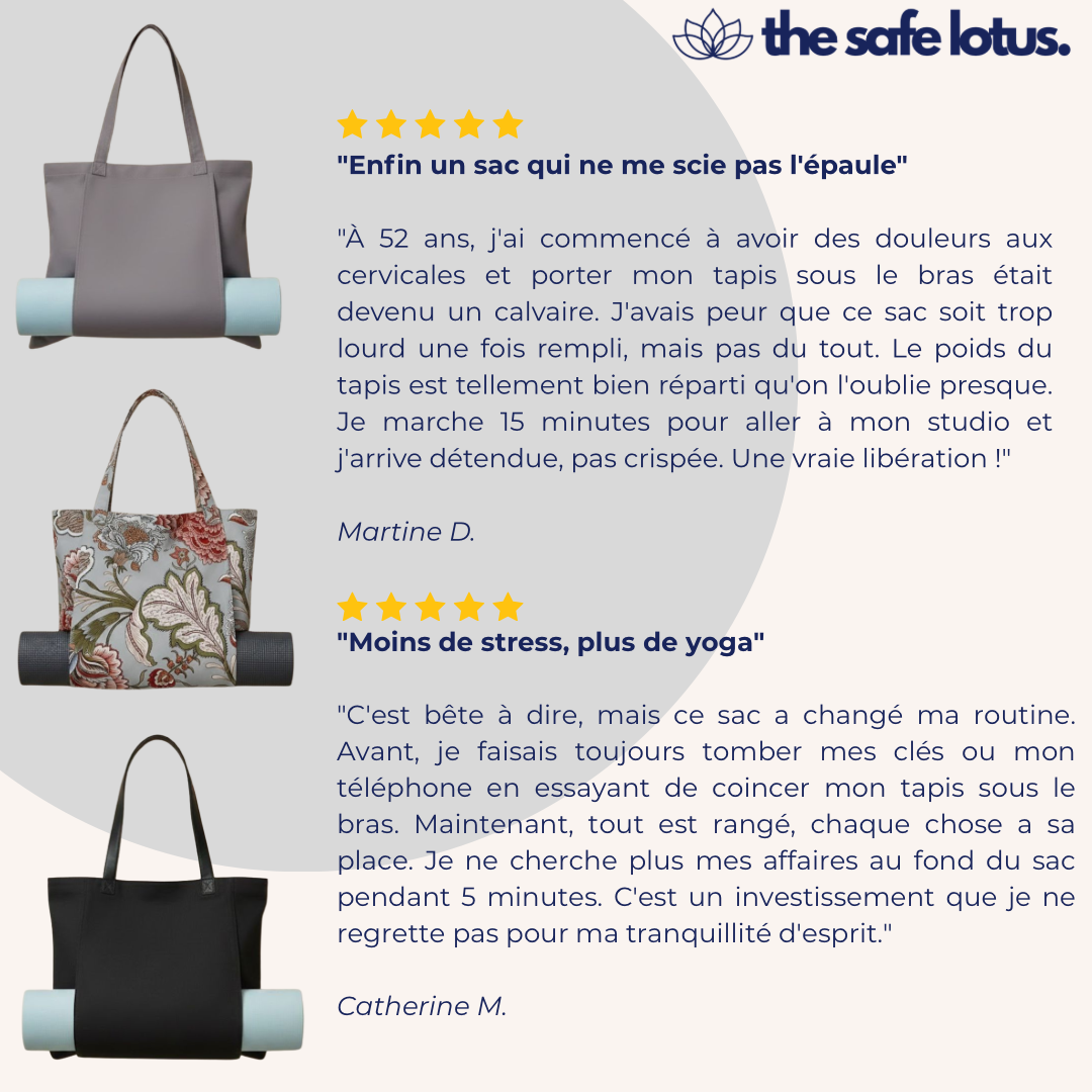 Sac Sérénité, l'organisation au service de ta pratique